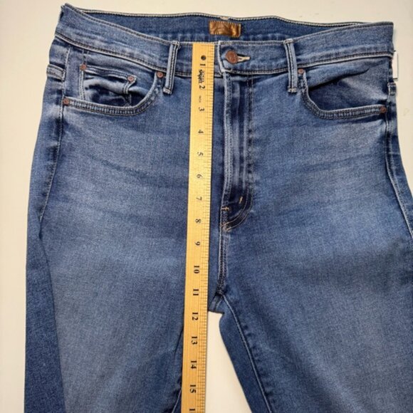 MOTHER Denim Playing Rough The Insider Flood Women’s size 31 - Picture 14 of 16